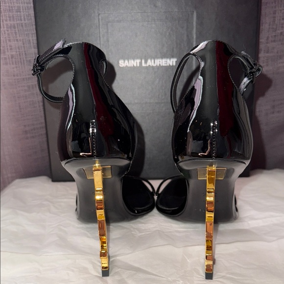 Saint Laurent Black Sandals - Picture 6 of 10